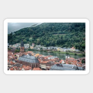 View from Heidelberg Castle Sticker